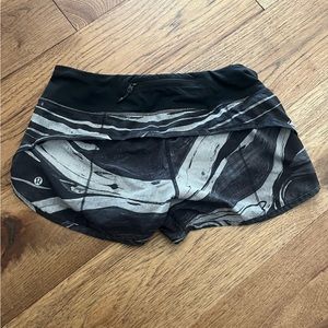 Lulu lemon Speed up Low rise shorts
